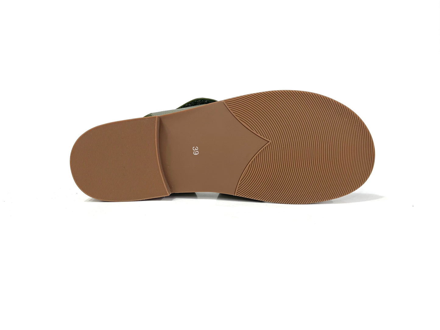 Annalise - Metallic Khaki Nappa