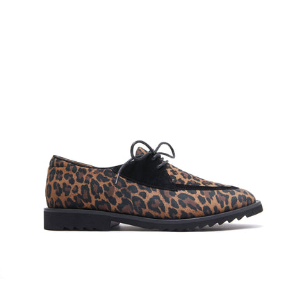 Harbor - Leopard-Black Suede