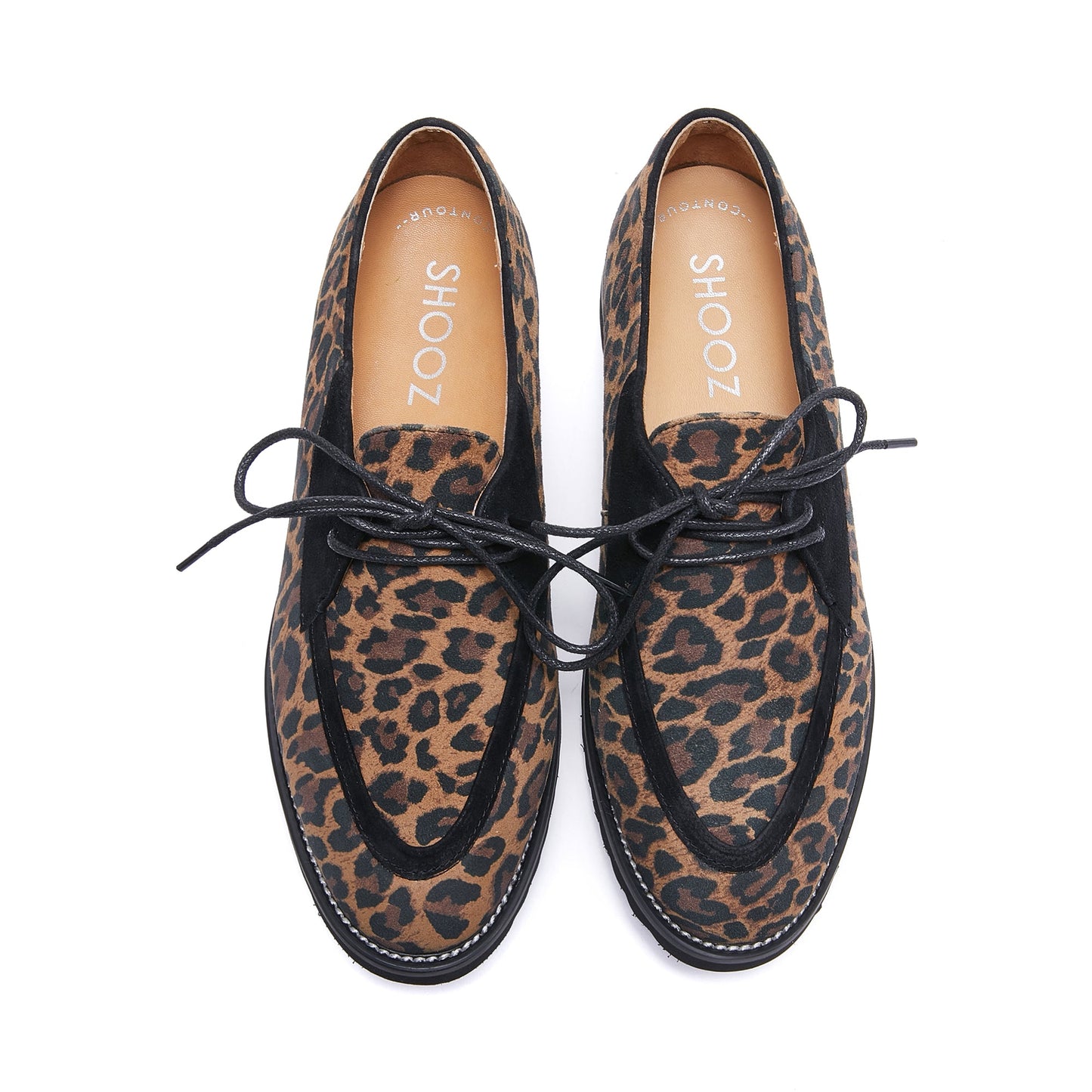 Harbor - Leopard-Black Suede