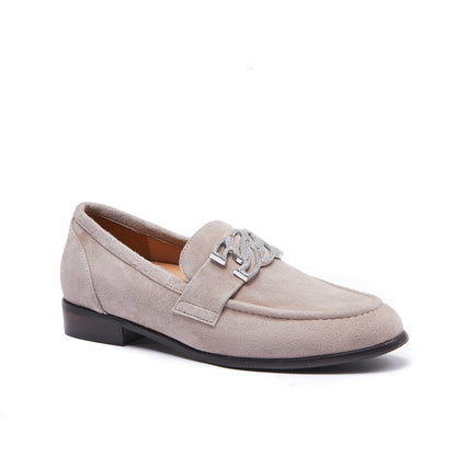 Heva - Taupe Suede