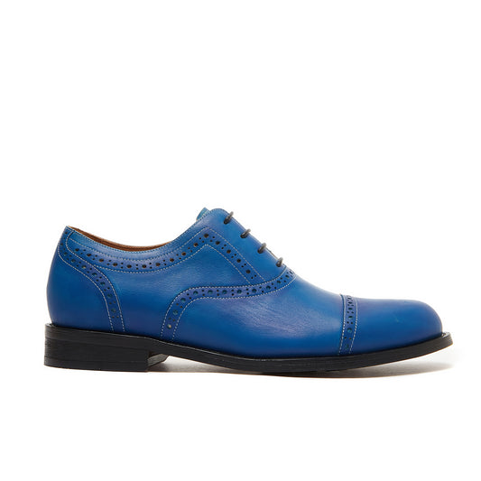 Angelico Brogue - Blue Beige