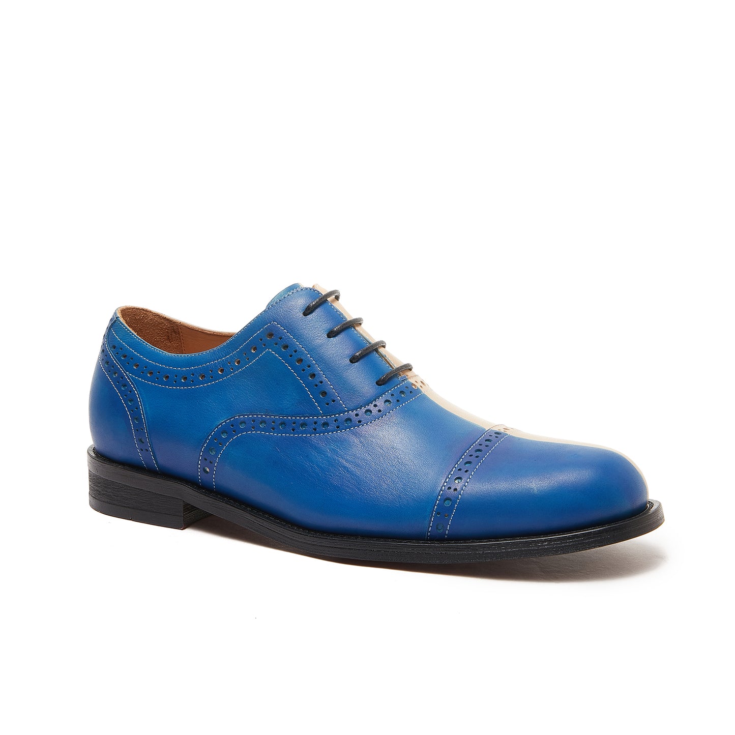 Angelico Brogue - Blue Beige