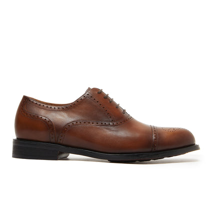 Angelico Brogue - Brown