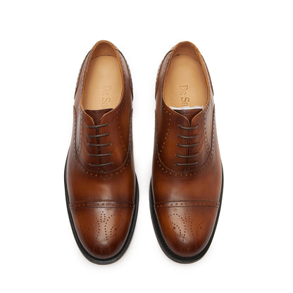 Angelico Brogue - Brown
