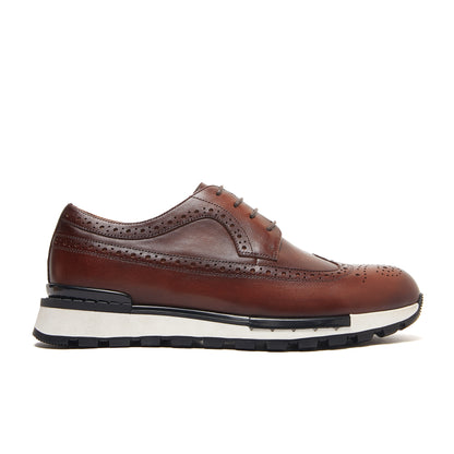 Bruno Wing Tip - Brown