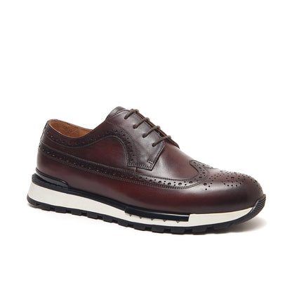 Bruno Wing Tip - Dark Brown