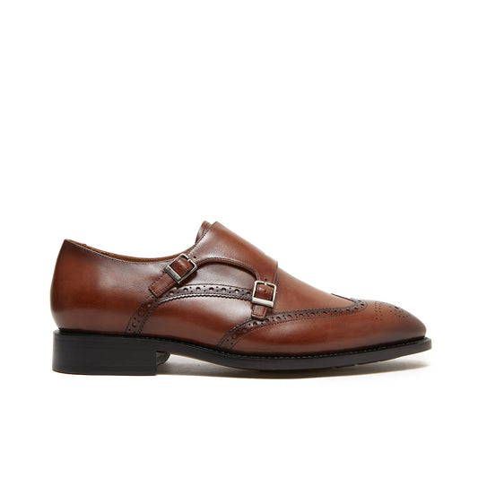 Lottusse Monks - Tan Brown