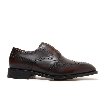 Vernon Wing Tip - Dark Brown