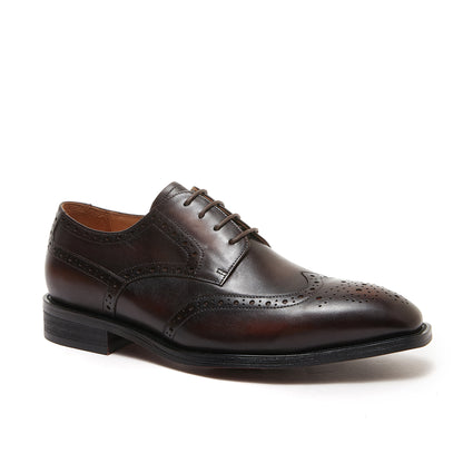 Vernon Wing Tip - Dark Brown
